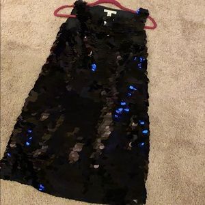 Black Sequins Dress Size 2